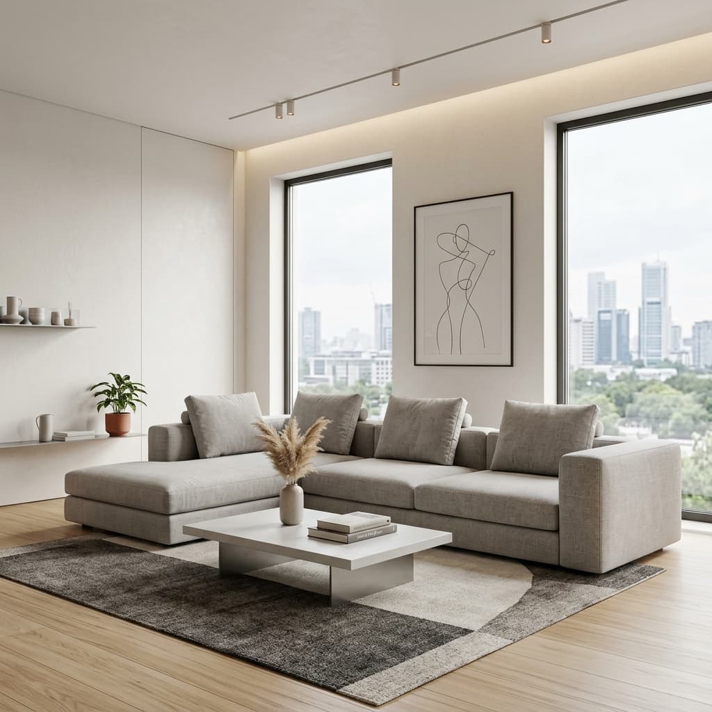 Lusso L-Shape Sectional